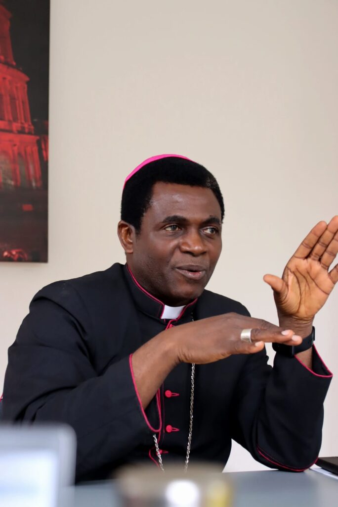 Mgr. Gerald m. Musa, bisschop van katsina, nigeria © acn