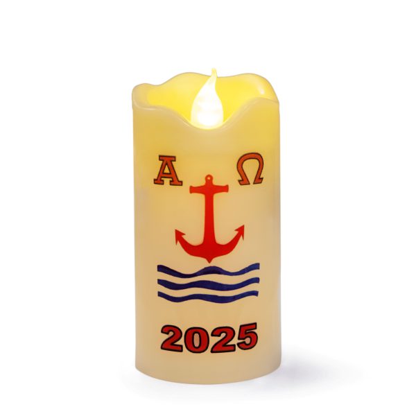 LED-kaars Jubeljaar 2025