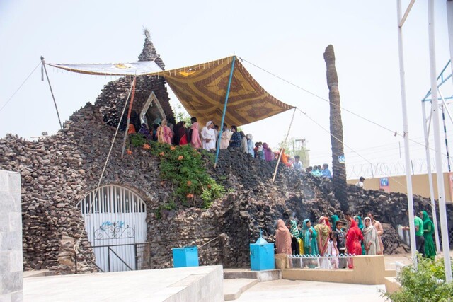 Mariaal heiligdom mariamabad, pakistan © acn