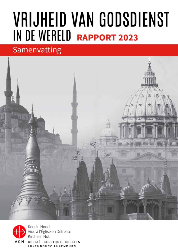 Rapport vrijheid van godsdienst 2023 samenvatting cover
