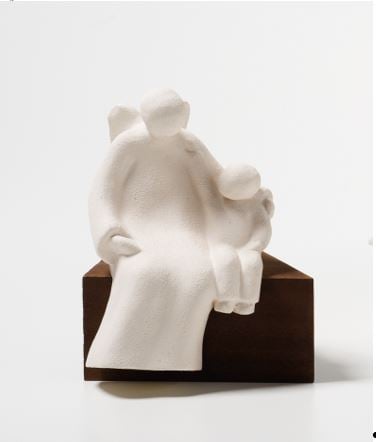 Beeld van een engel als vriend van een kind 1 Beeld van een engel als vriend van een kind.