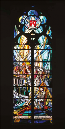 Wenskaart: een nieuwe hemel en een nieuwe aarde.