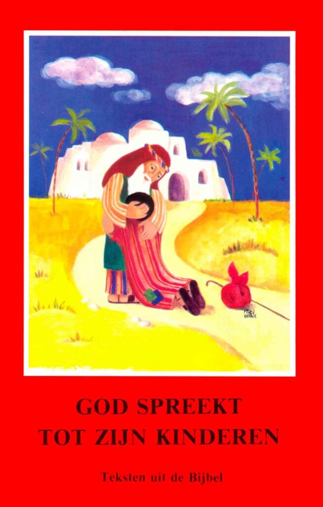 Kinderbijbel “god spreekt tot zijn kinderen”.