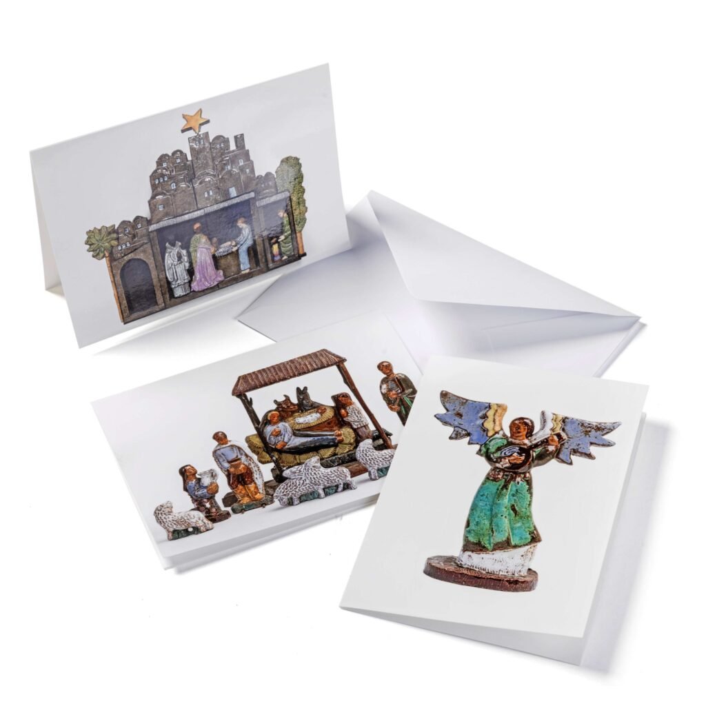 Set van 3 kerstkaarten max vanderlinden.