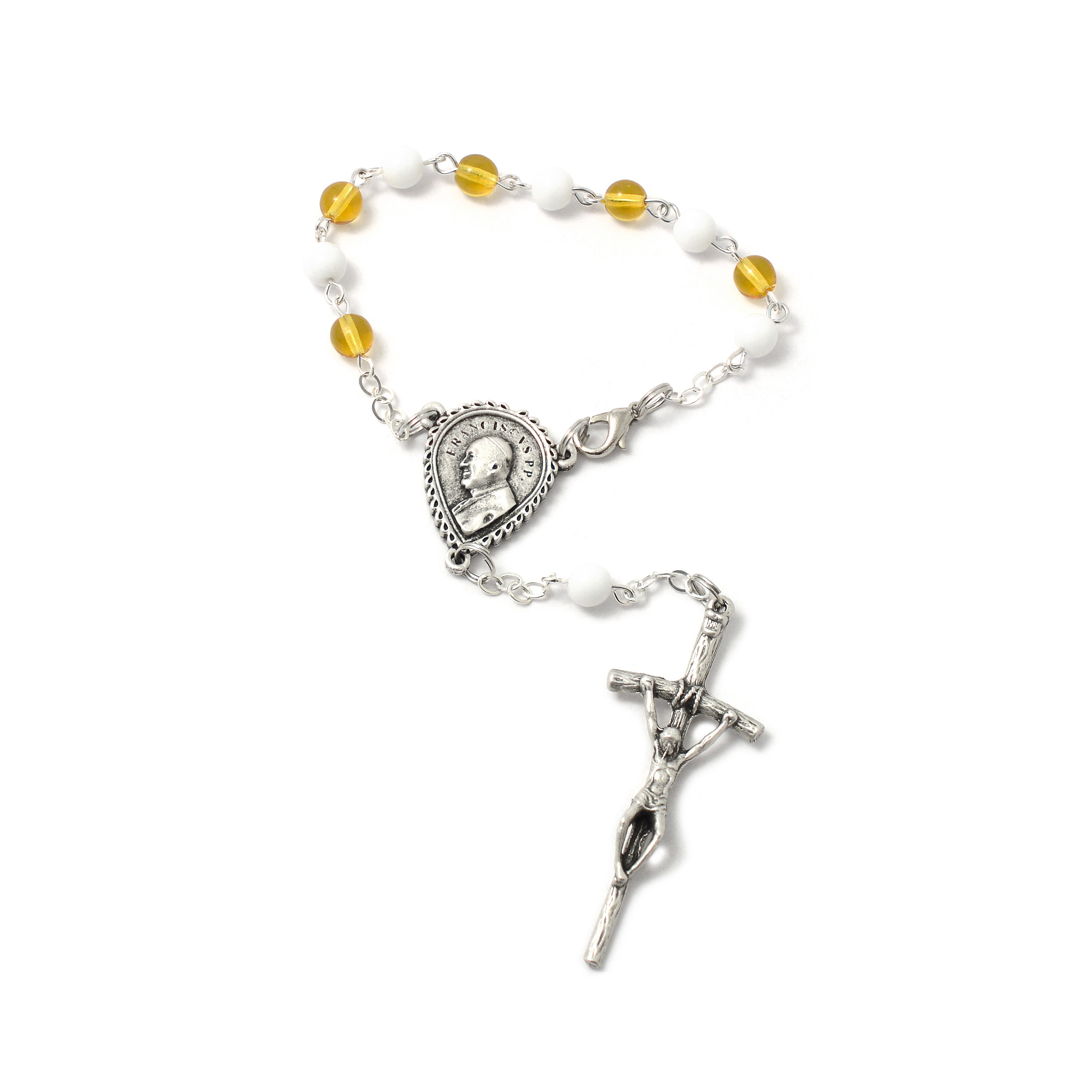 Wit-geel tientje 1 Wit-geel tientje.