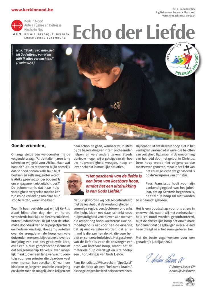 Echo der Liefde 2025 1 kaft proefexemplaar