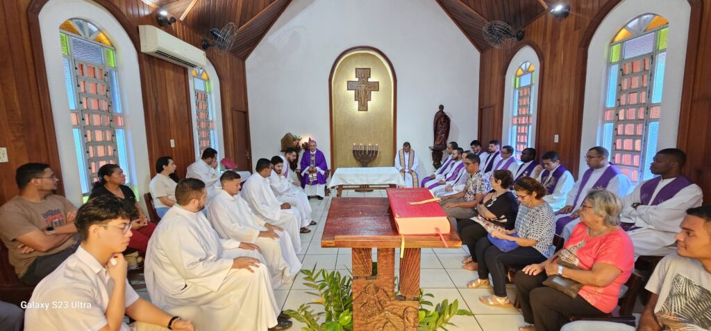 Seminaristen in opleiding in brazilië.