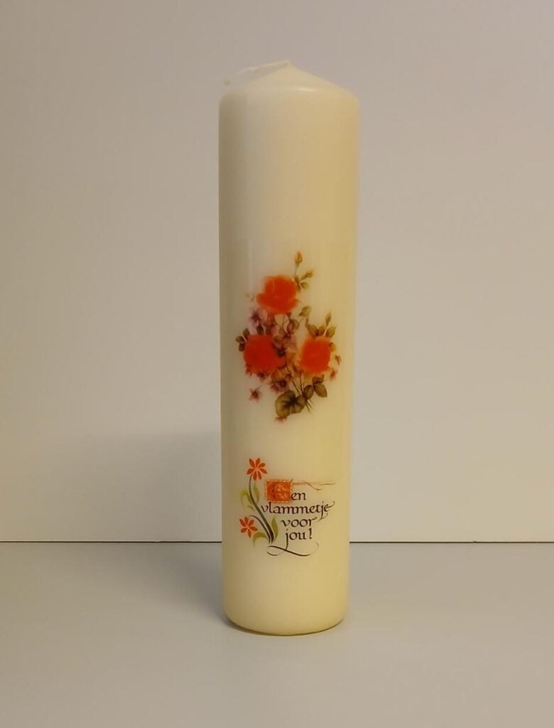 Gelegenheidskaars een vlammetje voor jou groot