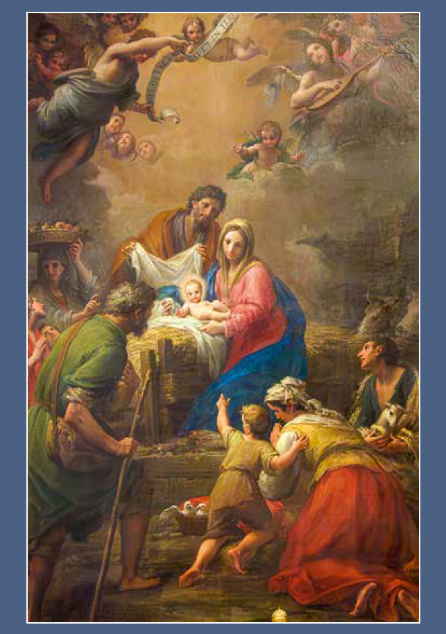 Kerstkaart De Geboorte