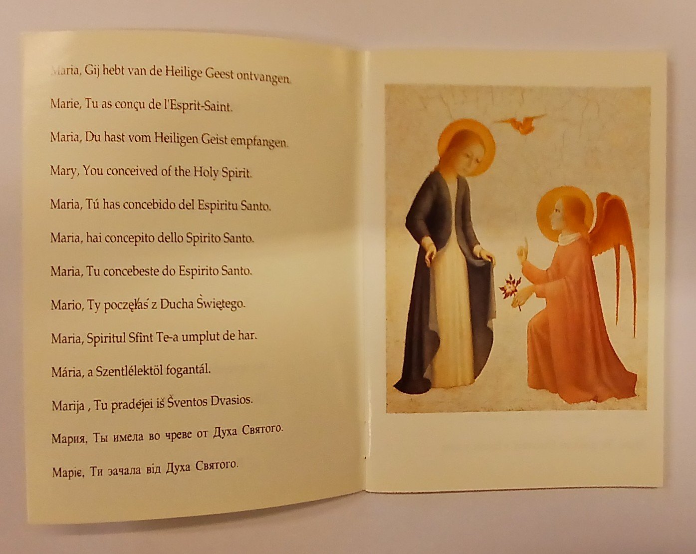 Boekje "ave maria" 2 Boekje "ave maria" - afbeelding 2